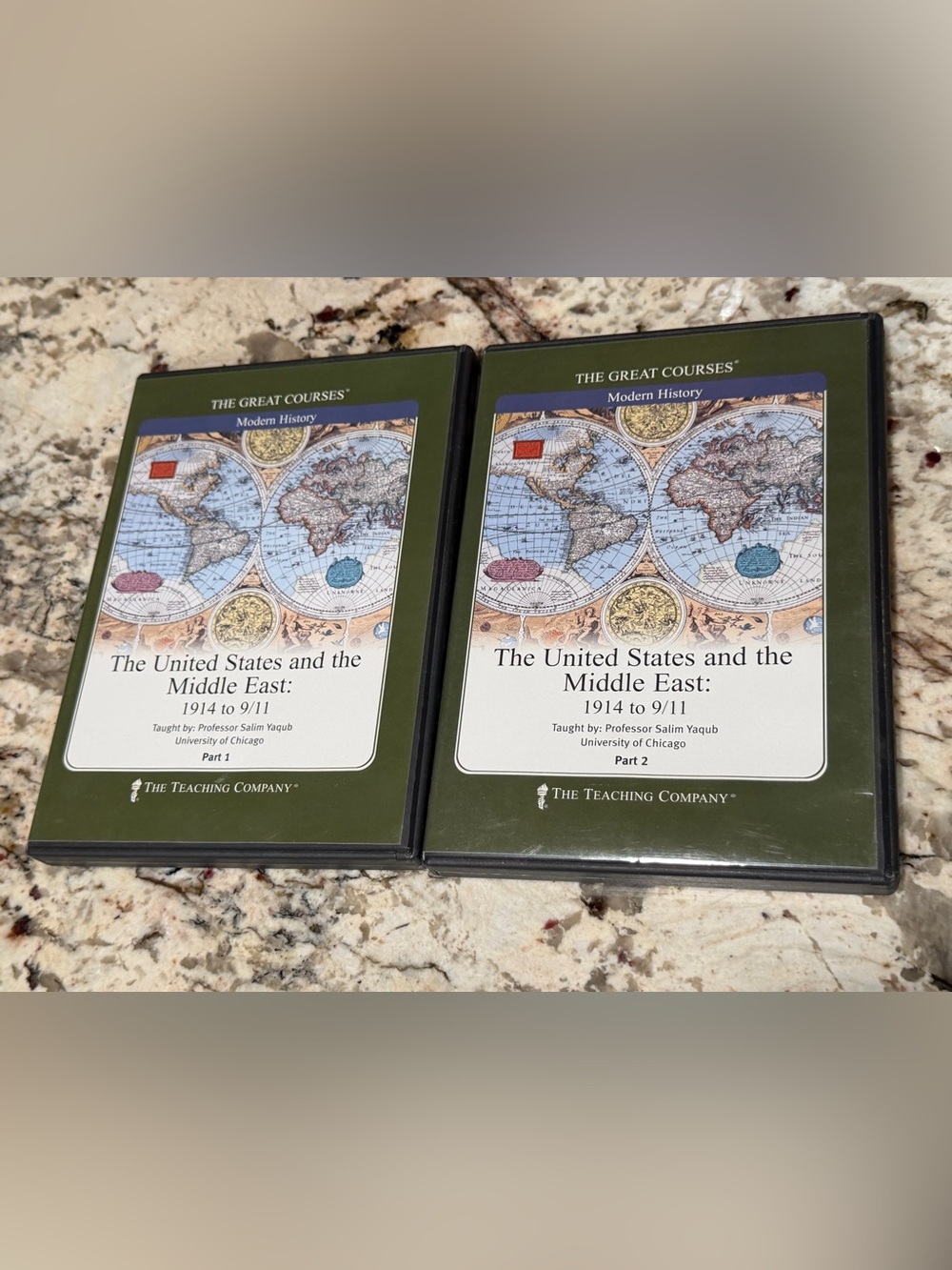 THE GREAT COURSES Modern History- US and Middle East 1914 to 9/11 CDs